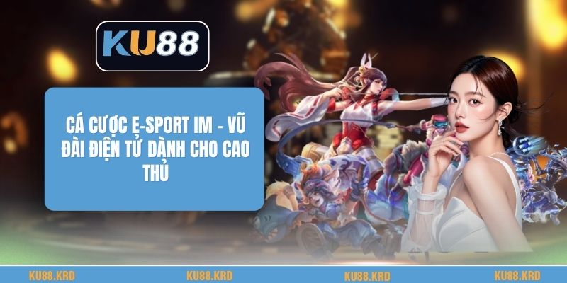 Cá Cược E-Sport IM - Vũ Đài Điện Tử Dành Cho Cao Thủ